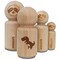Cute Tyrannosaurus Rex Dinosaur Rubber Stamp for Stamping Crafting Planners